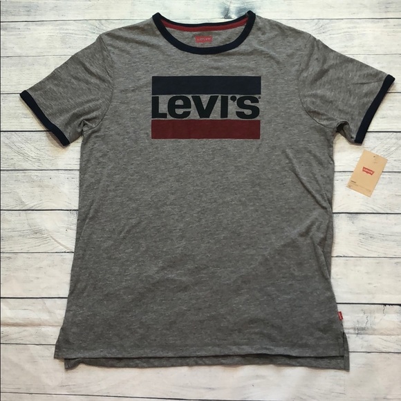 Levi's Other - NWT Men's Levi's Classic Logo Gray Graphic Tee